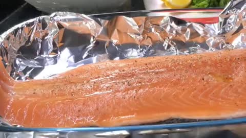 Delicious salmon. Would you like to try it?