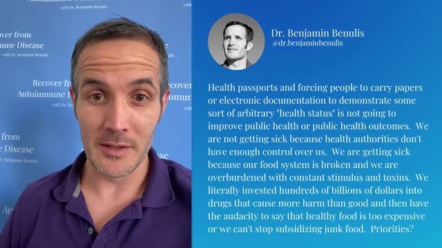 Health Passports WILL NOT Solve the Problem