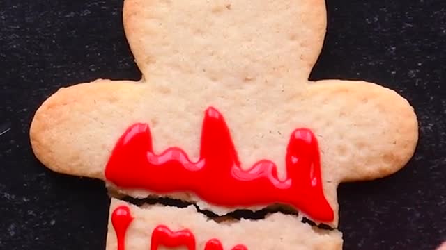 Run! Run! As fast as you can, or else you'll end up like these gingerbread men. #halloweentreats