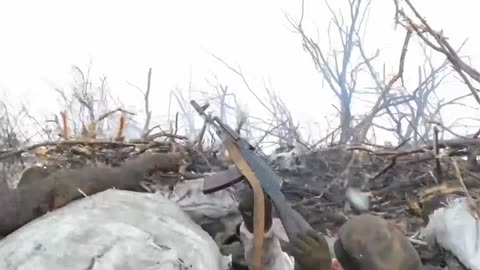 More Insane Combat Footage from Ukrainian Trenches