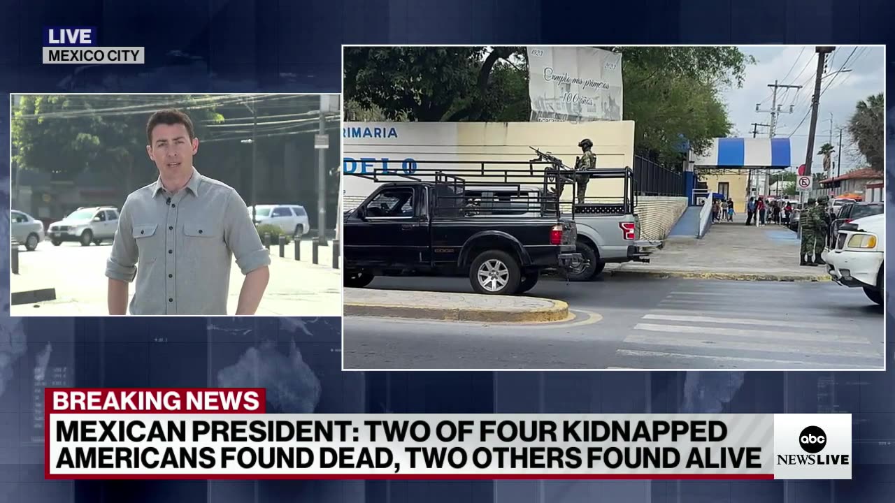 2 Americans kidnapped in Mexico found dead, 2 found alive