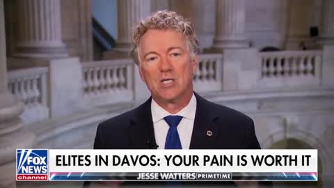 RAND PAUL SPEAKING THAT TRUTH ABOUT DAVOS!!!