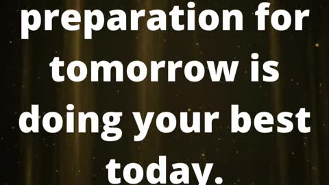 The best preparation | inspirational quotes | #shorts