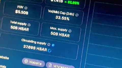 hbar hera crypto coin! #fyp