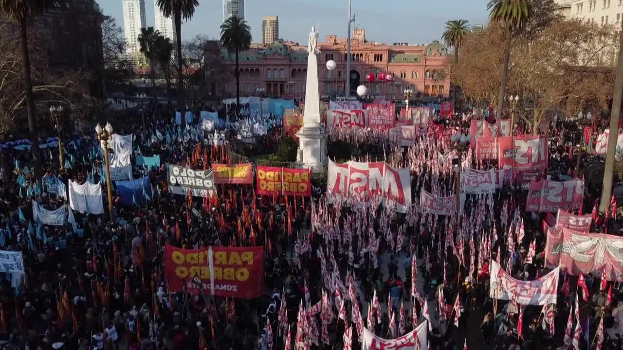 Mass protests in Buenos Aires amid Argentina inflation crisis | AFP