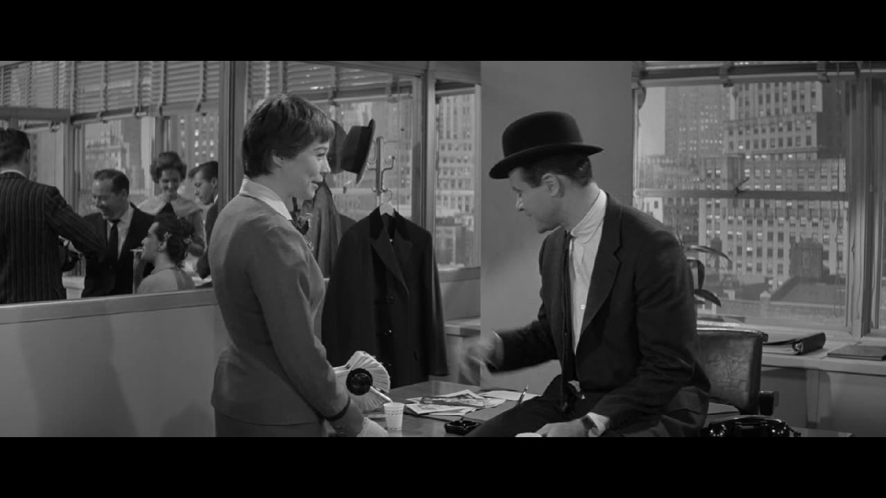 animation inspired by 1960 film the apartment