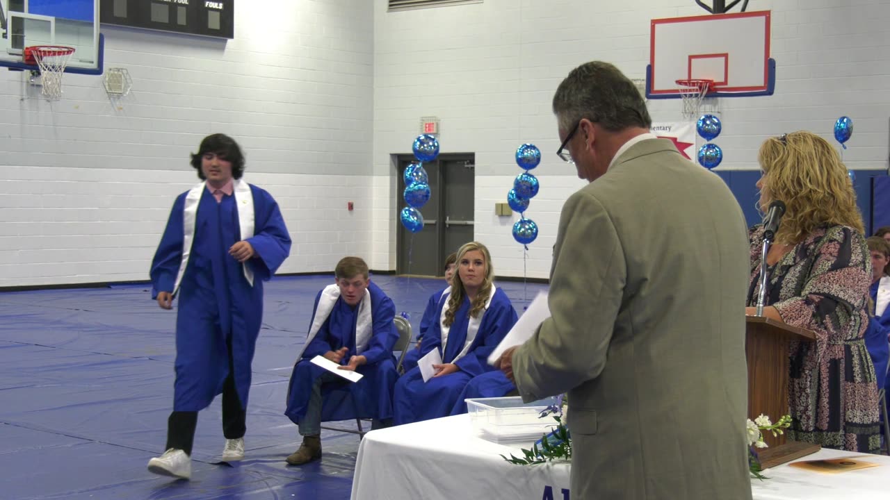 Allardt Elementary Eighth Grade Graduation 2021