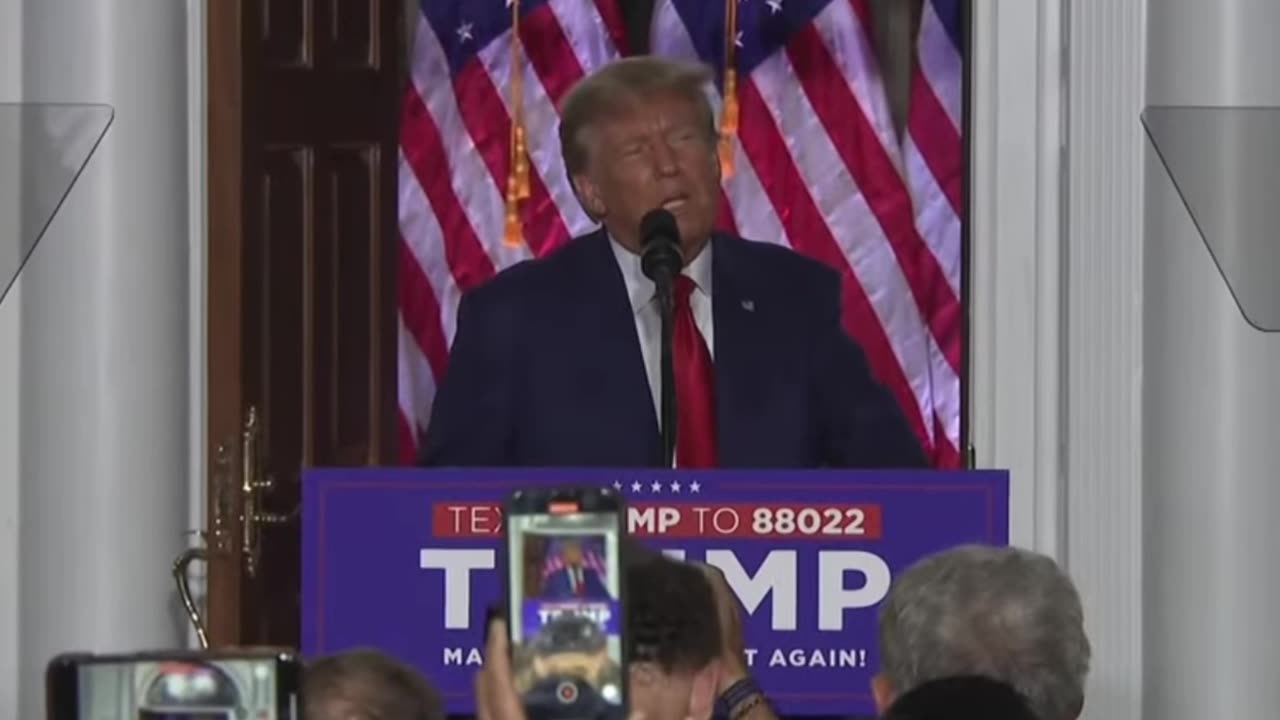 President Trump Delivers Remarks in Bedminster