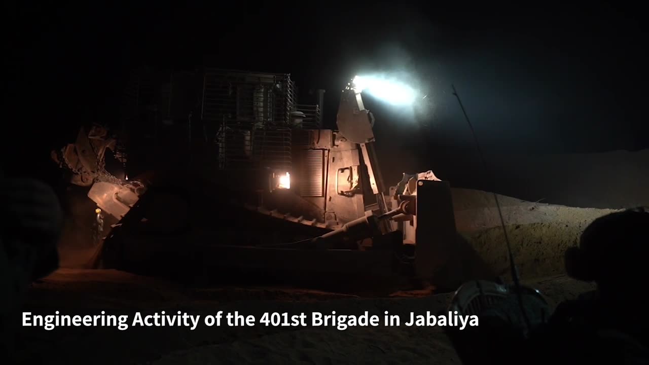 Attached is footage from the engineering activity of the troops of the 401st