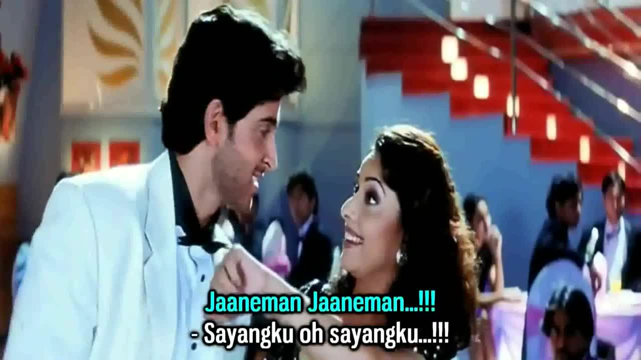 Janeeman Janeeman, Kaho Naa Pyaar Hai, Asha Bosle