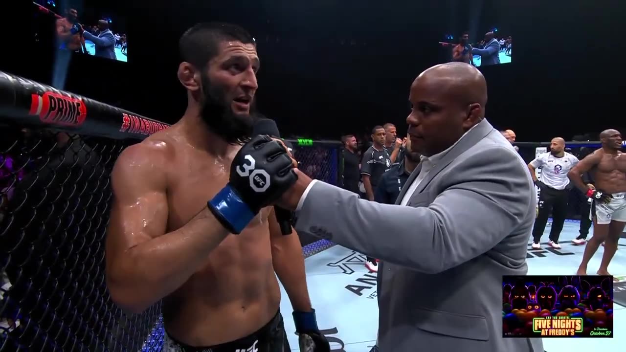 Khamzat chimaev octagon interview.[UFC294]