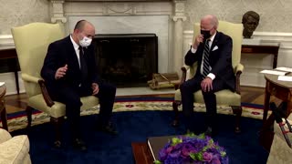 Biden, Israeli PM discuss 'threat from Iran'