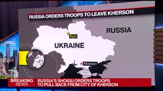 Russia Orders Troops to Leave Kherson in Ukraine