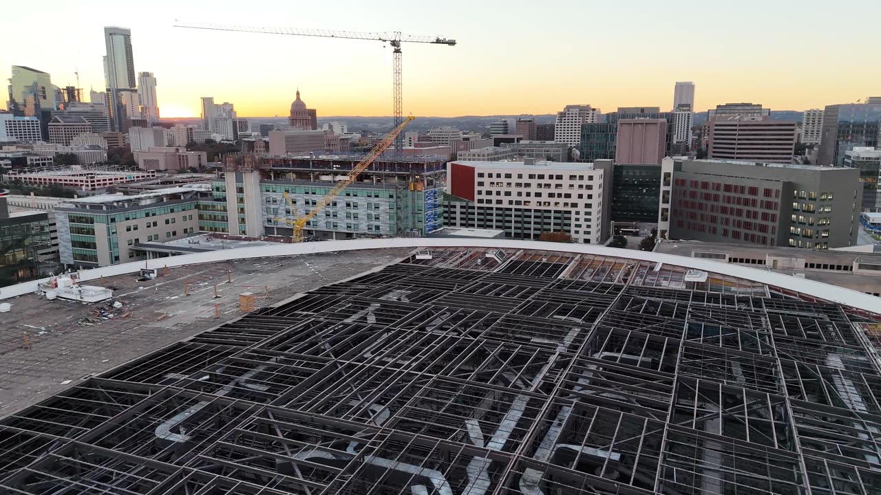 Frank Erwin Center - demolition/dismantle (part 1)