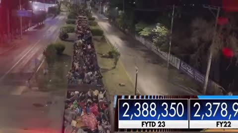 While they gain strength, Joe Biden weakens our border, our military, and depletes our