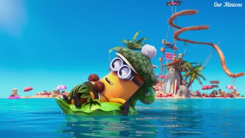 The First Purple Minion Making - Despicable me 2 Hd