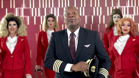 VIRGIN ATLANTIC Airways goes woke with the UK's first "all gay" pride flight