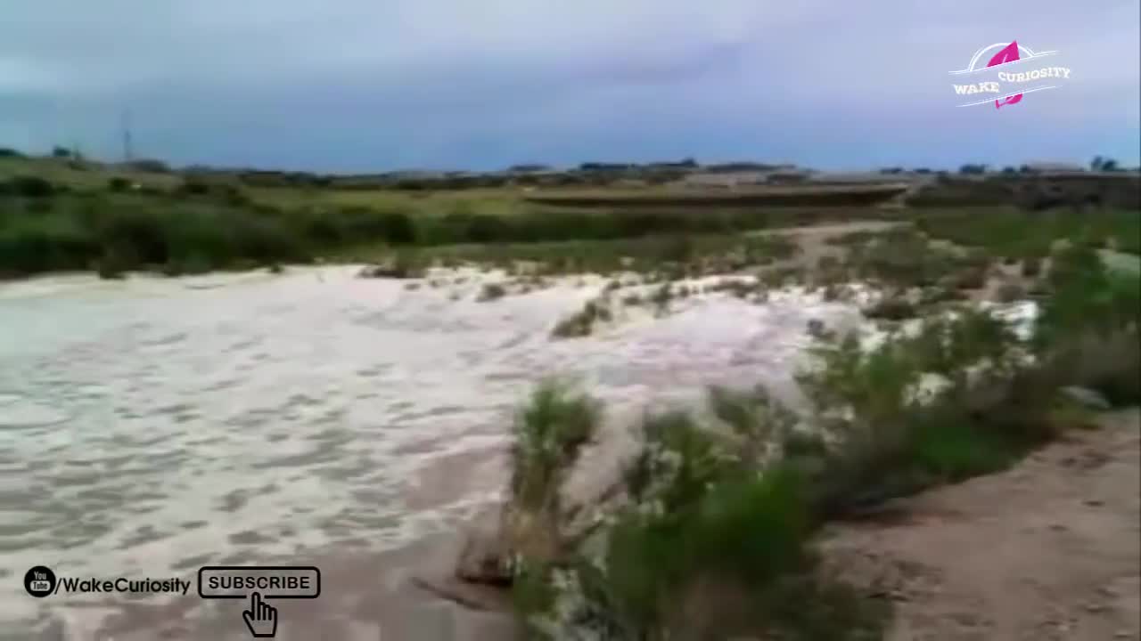 The BIGGEST ever monster flash floods ever caught on camera