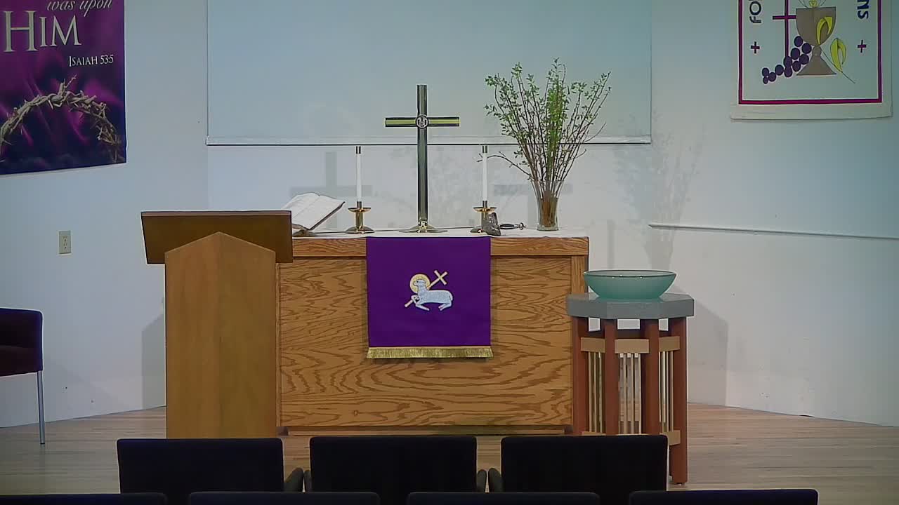 LIVE WORSHIP: 1st Sunday in Lent — Jesus Defeats Satan