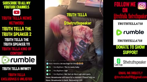 HONEYY_V BABYDADDY RANDY TELLS POLYGOD HE ENJOYS GETTING PEGGED BY HONEY