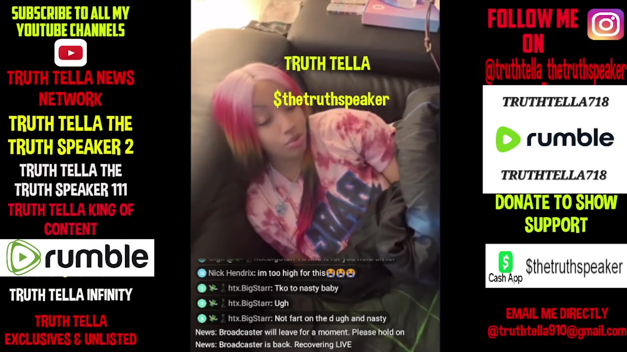 HONEYY_V BABYDADDY RANDY TELLS POLYGOD HE ENJOYS GETTING PEGGED BY HONEY