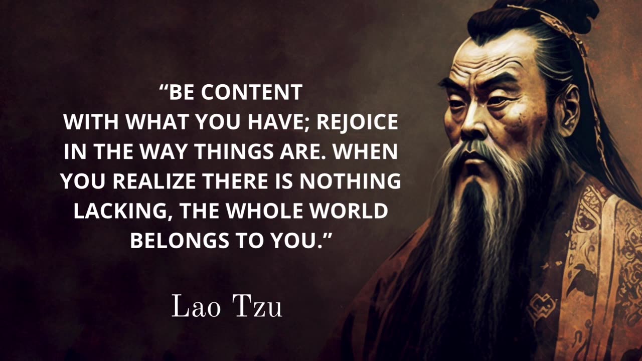 Ancient Chinese Philosophers' Quotes which are better Known in Youth to Not to Regret in Old Age