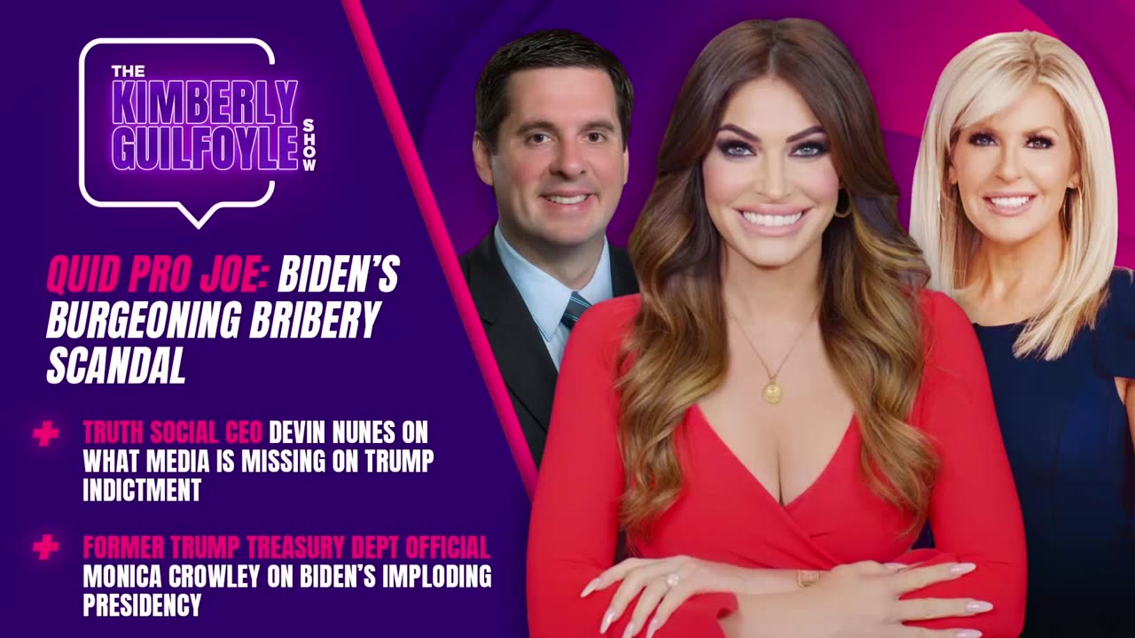 BIG NEWS ON BIDEN BRIBERY SCANDAL, Plus Donald Trump Goes on Offense, Live w/ Devin Nunes & Monica Crowley | Ep.31