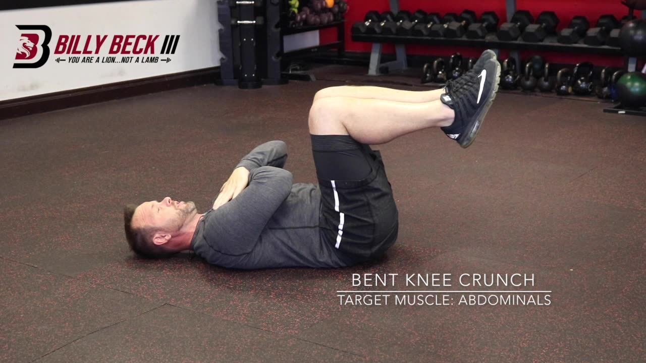 Bent Knee Crunch