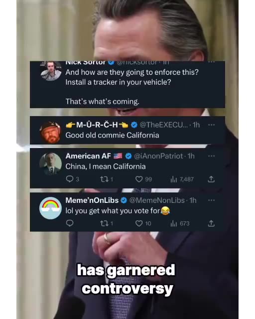 California to tax Citizens for DRIVING