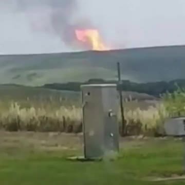 Gas Pipeline Fire Kansas (7/22/21)