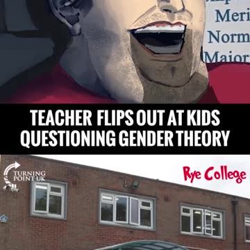 Teacher FLIPS At Kids Questioning Gender Ideology! #shorts