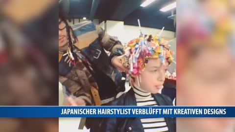 Japanischer Hair-Stylist verblüfft mit kreativen Designs
