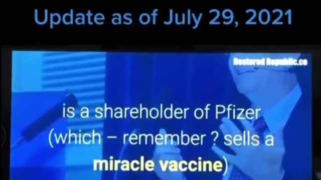 Follow the money to the backers of the jab