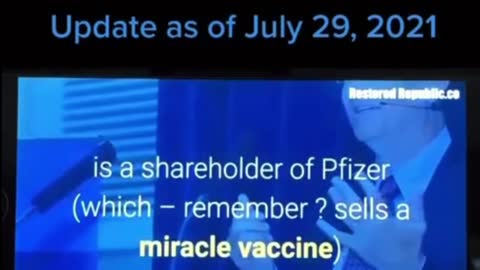 Follow the money to the backers of the jab