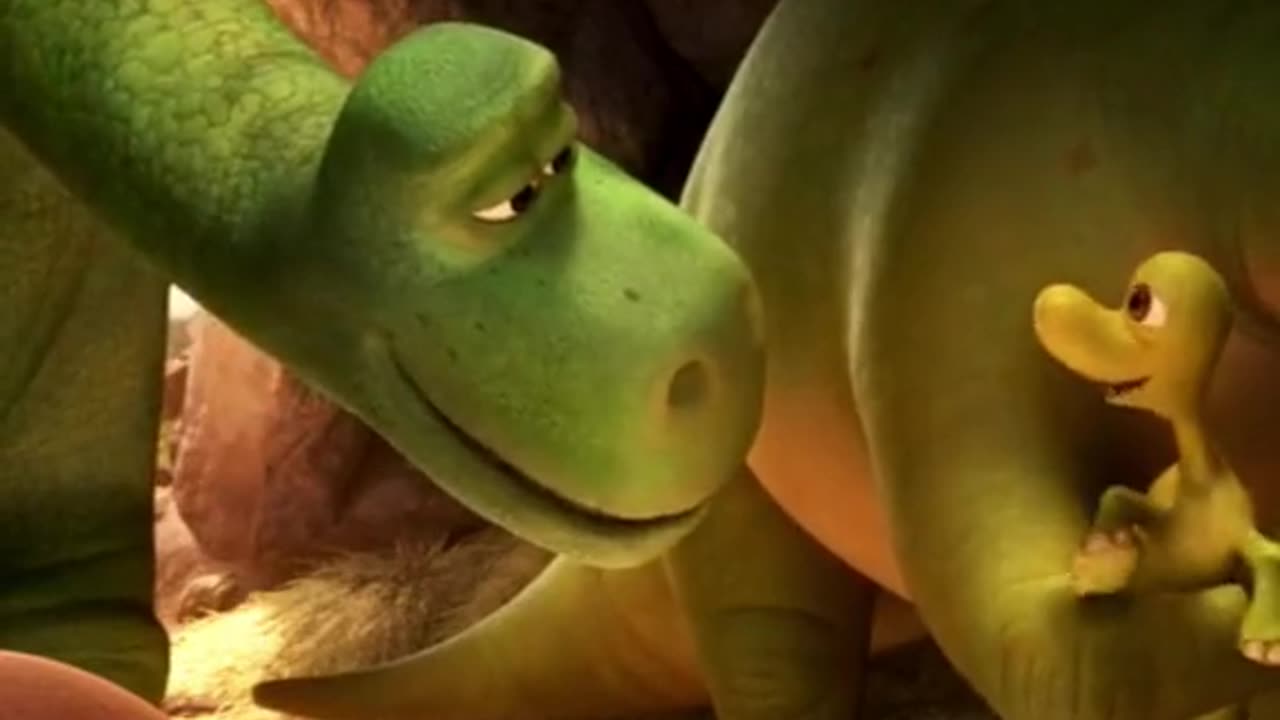Three cute little dinosaurs