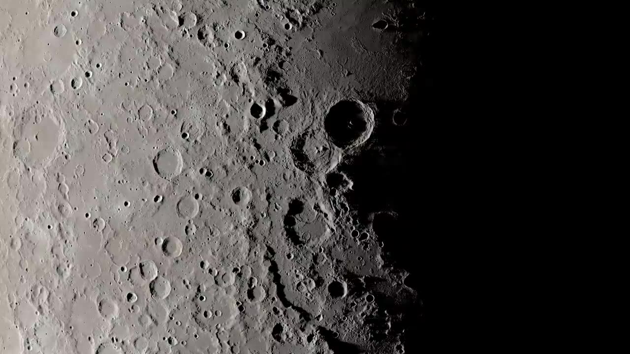 Clair de Lune 4K Version - Moon Images from NASA's Lunar Reconnaissance Orbiter