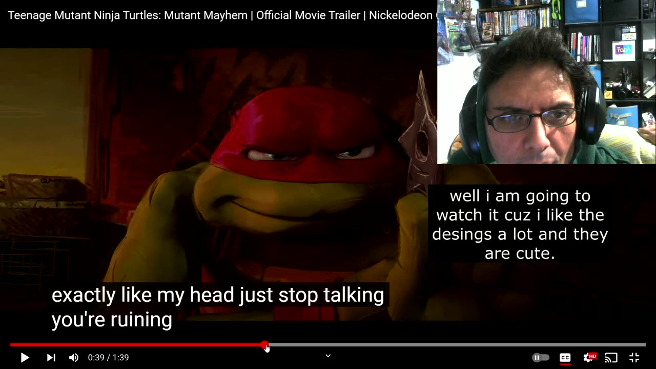 Teenage Mutant Ninja Turtles: Mutant Mayhem TRAILER REACCION/REACTION