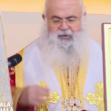 Ereticul Ecumenist Gheorghe Hulitor,Schismatic,Apostat,Antihrist,Batjocoritor al Semnului Sv. Cruci