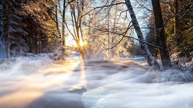 Natural Scenery in Snow Scenery-2