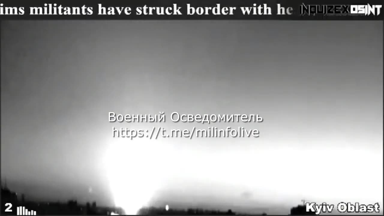 Explosions in Kyiv after missile attack