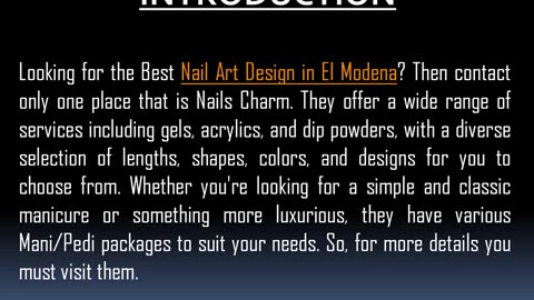 Best Nail Art Design in El Modena