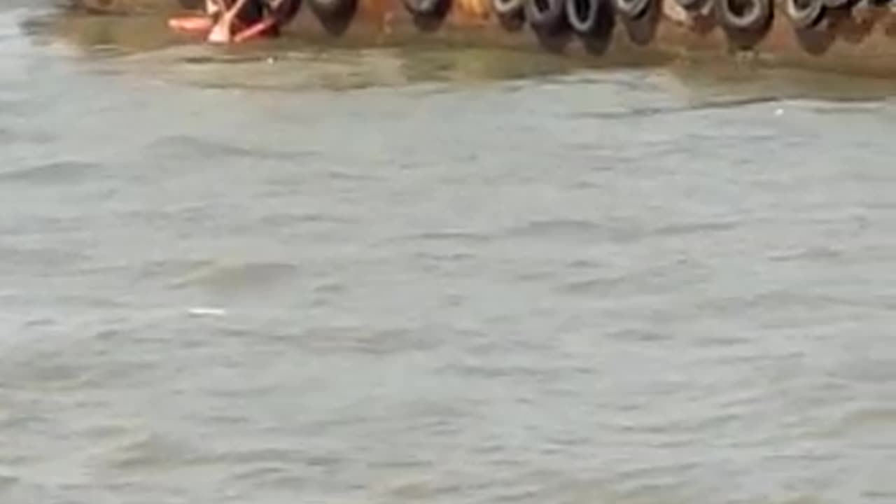 Life at sea ""Crew being rescued form the sunken ship"