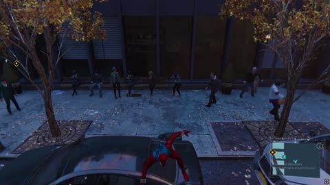 Stuck the Landing- Scarlet Spider (Spider-man Remastered PC)