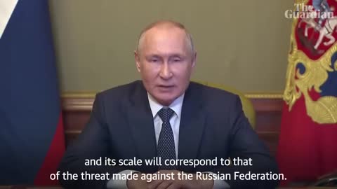 Putin: 'If attacks against Russia continue, the response will be harsh'