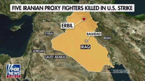 Five Iranian proxy fighters killed in U.S. drone strike