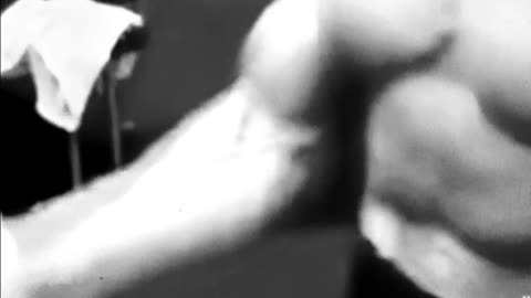 Arnold loved barbell curls