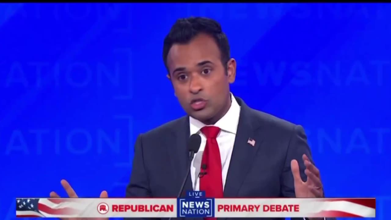 Vivek Calls Out Deep State Crimes at RNC Debate, 12/6/2023