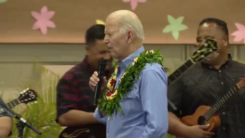 Fire Quacker: Uncle Joe Tells Questionable Fire Anecdote to Maui Survivors [Watch]