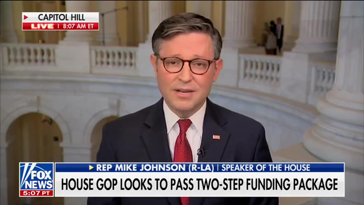 Fox News Host Presses Speaker Johnson On Republicans Going Against Him