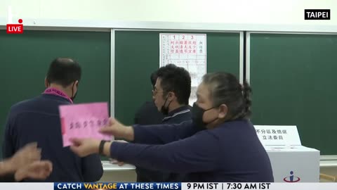 Taiwan Decides: This is how they count votes